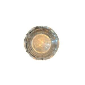 Vtg Reed & Barton Silver Plated Round Scalloped Nut Candy Bowl Salem 1600